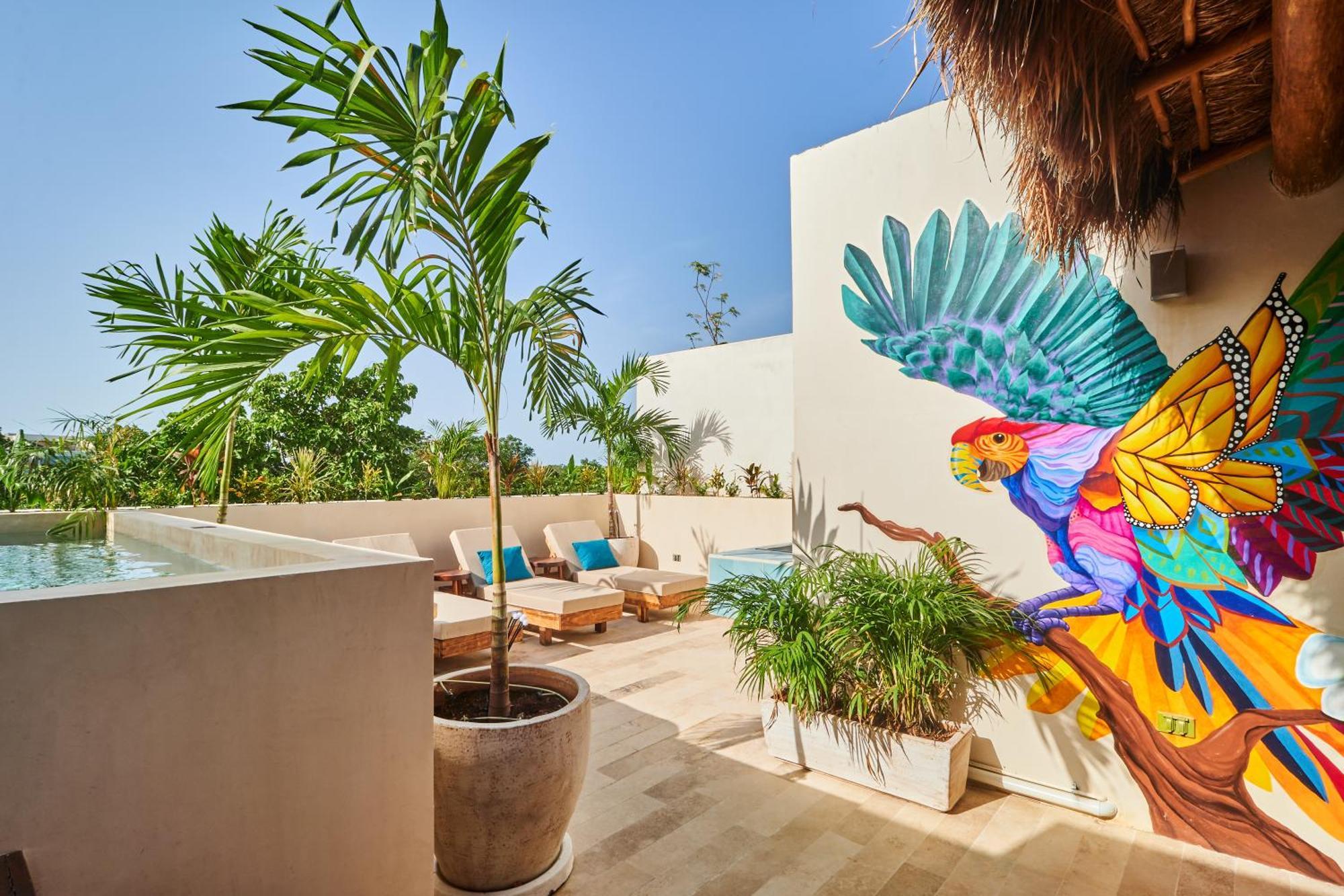 Spacious & Comfy Penthouse Oasis With Plunge Pool Tulum Exterior foto